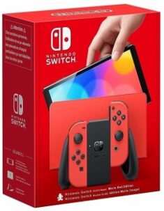 Nintendo Switch OLED Modell Mario-Edition (rot) für 271,20€