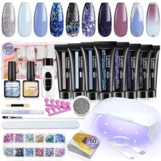 Skymore Gelnägel Set mit 6W UV Lampe