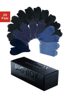 20-Paar H.I.S Businesssocken in der Big Box