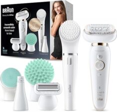 Braun Silk-épil 9 Flex Beauty-Set 9300, weiß:gold