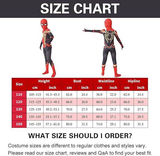Spiderman Kinder Kostüm