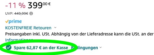 GoPro HERO12 Black Angebot 2 Screenshot Rabattaktion