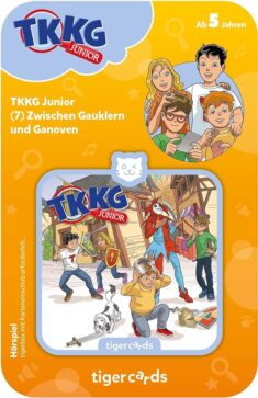 tigermedia tigercard TKKG Junior Folge 7 Zwischen Gaukler und Ganoven