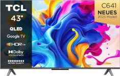 TCL C641 QLED 4K UHD Fernseher 43 Zoll (108cm)