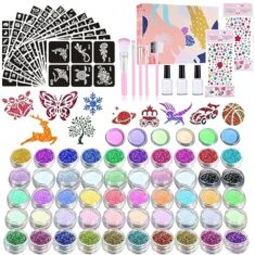 Glitzer Tattoo Set im Angebot bestellen