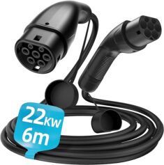 Günstiges ShockFlo Typ 2 Ladekabel für EV – 22kW 32A – 6m Länge