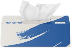 by Amazon Kosmetiktuchbox 3-lagig XL Packung, 160 Tücher