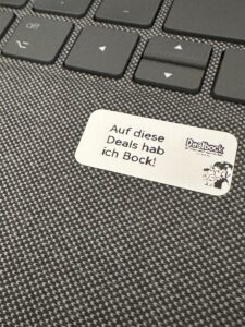 Beispieldruck mit eigenem Bild Ergebnis