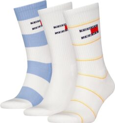 Tommy Hilfiger Unisex Crew Socken (3er Pack)