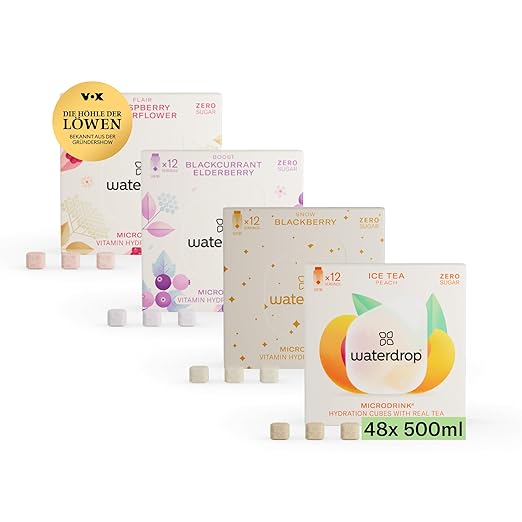 waterdrop® Microdrink Beerenkraft Set, 48 Waterdrops
