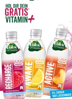 Volvic Vitamin+ gratis testen