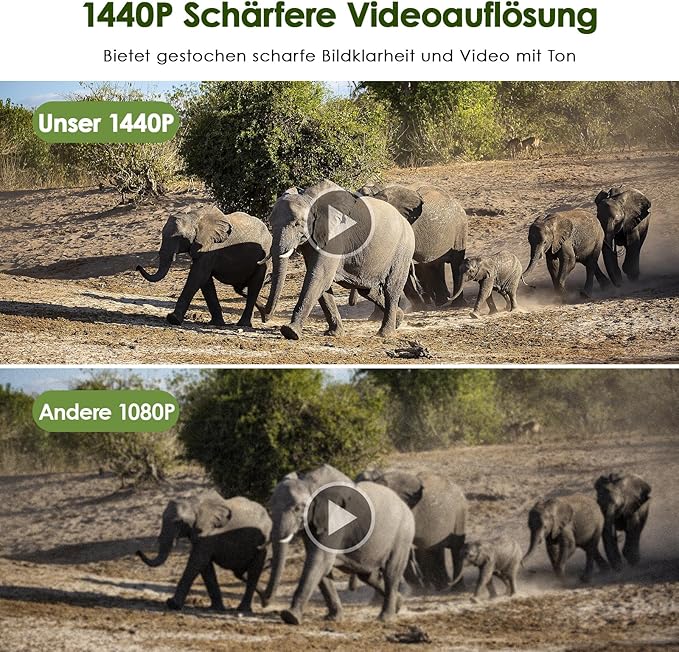 Jetzt die MAXDONE Wildkamera für nur 54,39€ sichern! 9 Hochwertige Videos