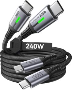 INIU 240W USB C Kabel (2er Pack mit je 2m)