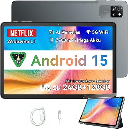 Blackview Android 15 Tablet 10 Zoll – Leistungsstarkes Gaming-Tablet zum Top Preis