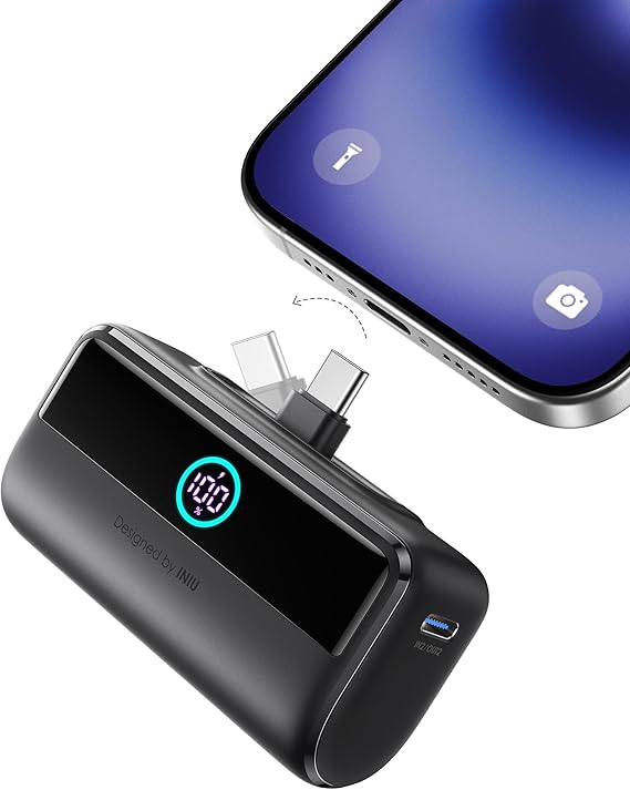 INIU Mini Powerbank – 22,5W Schnellladen im Taschenformat
