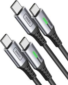 INIU USB C auf USB C Kabel – 100W Schnellladekabel im Doppelpack