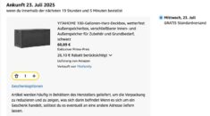 Gartenbox-Aufbewahrung mit Sitzfunktion