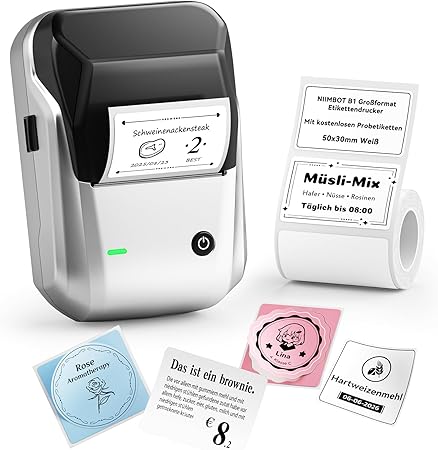 NIIMBOT B1 Großformat-Etikettendrucker für nur 18,99€ durch Rabattcode