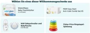 Amazon Baby Wunschliste