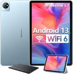 Blackview Tab 30, Android 13 Tablet, 6GB RAM+64GB ROM (1TB TF), WiFi6