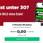 6 Monate BILDplus gratis für unter 30-Jährige
